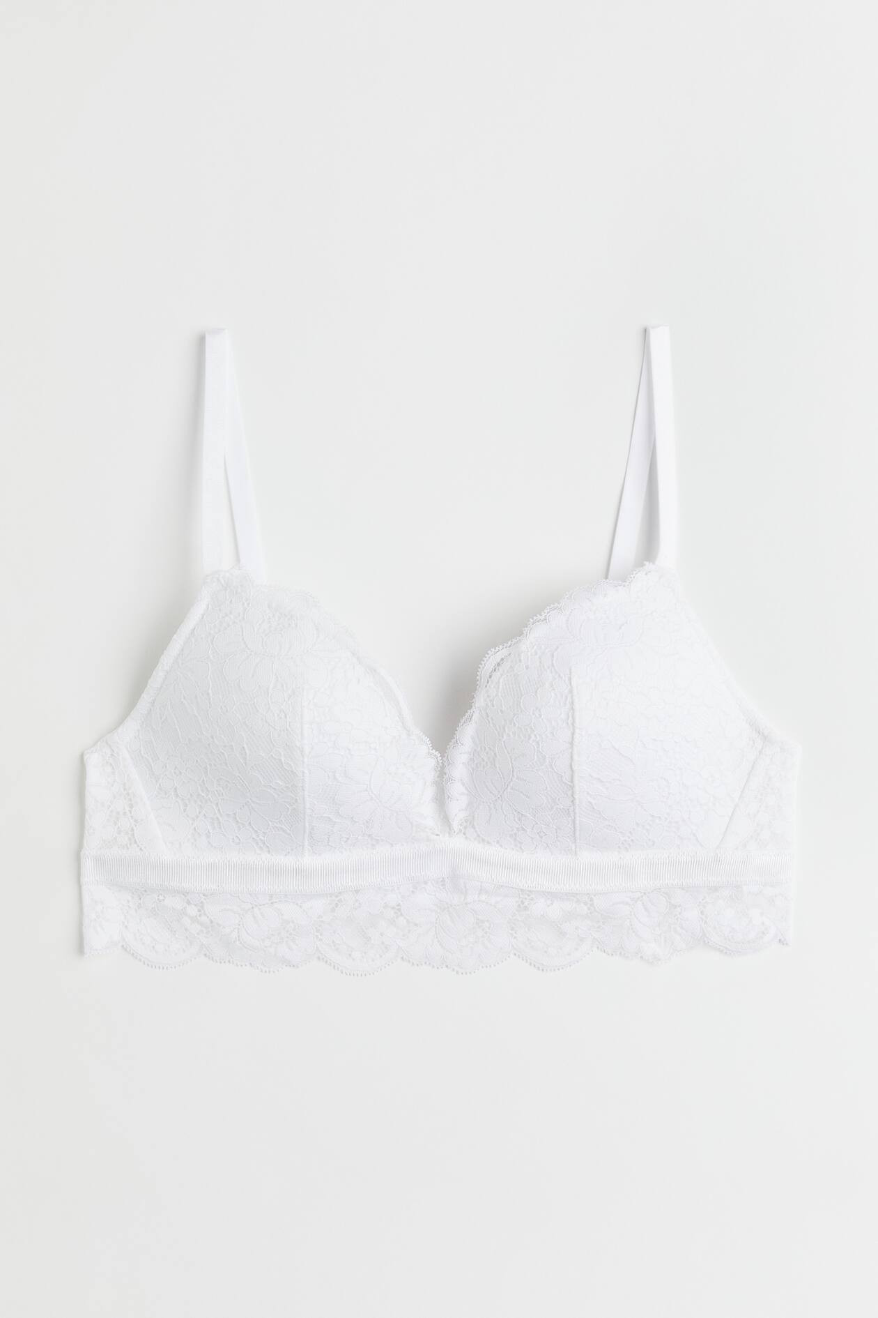 Bügelloses Push-up-Bralette - Ärmellos - Weiß - Ladies | H&M AT | H&M (DE, AT, CH, NL, FI)