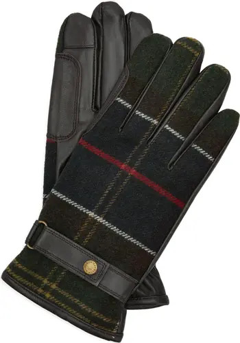 Aubrey Tartan Waterproof Touchscreen Gloves | Nordstrom
