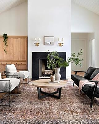 Chris Loves Julia x Loloi Jules JUL-02 Terracotta / Multi Oriental Area Rug 2'-6" x 9'-6" | Amazon (US)