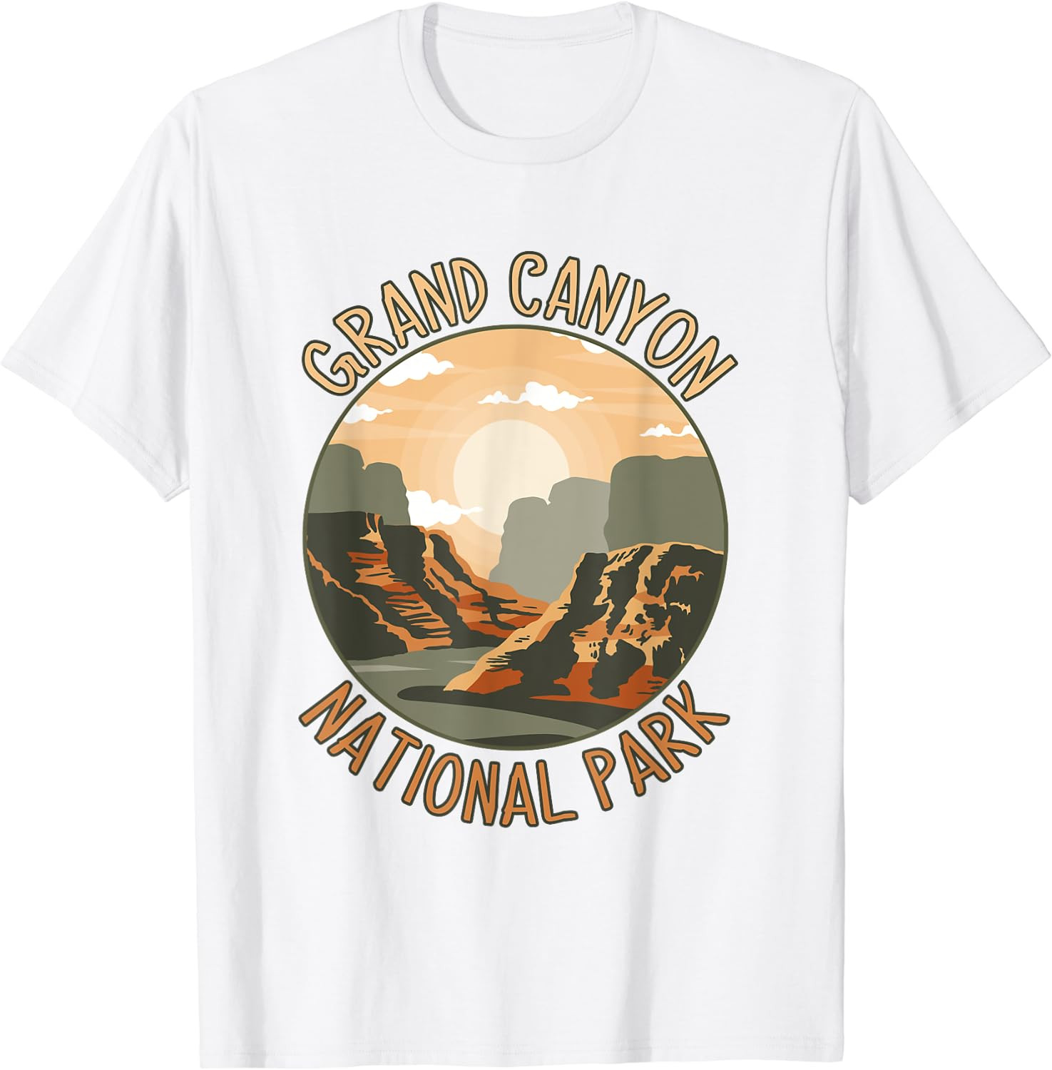 The Grand Canyon National Park Design T-Shirt | Walmart (US)