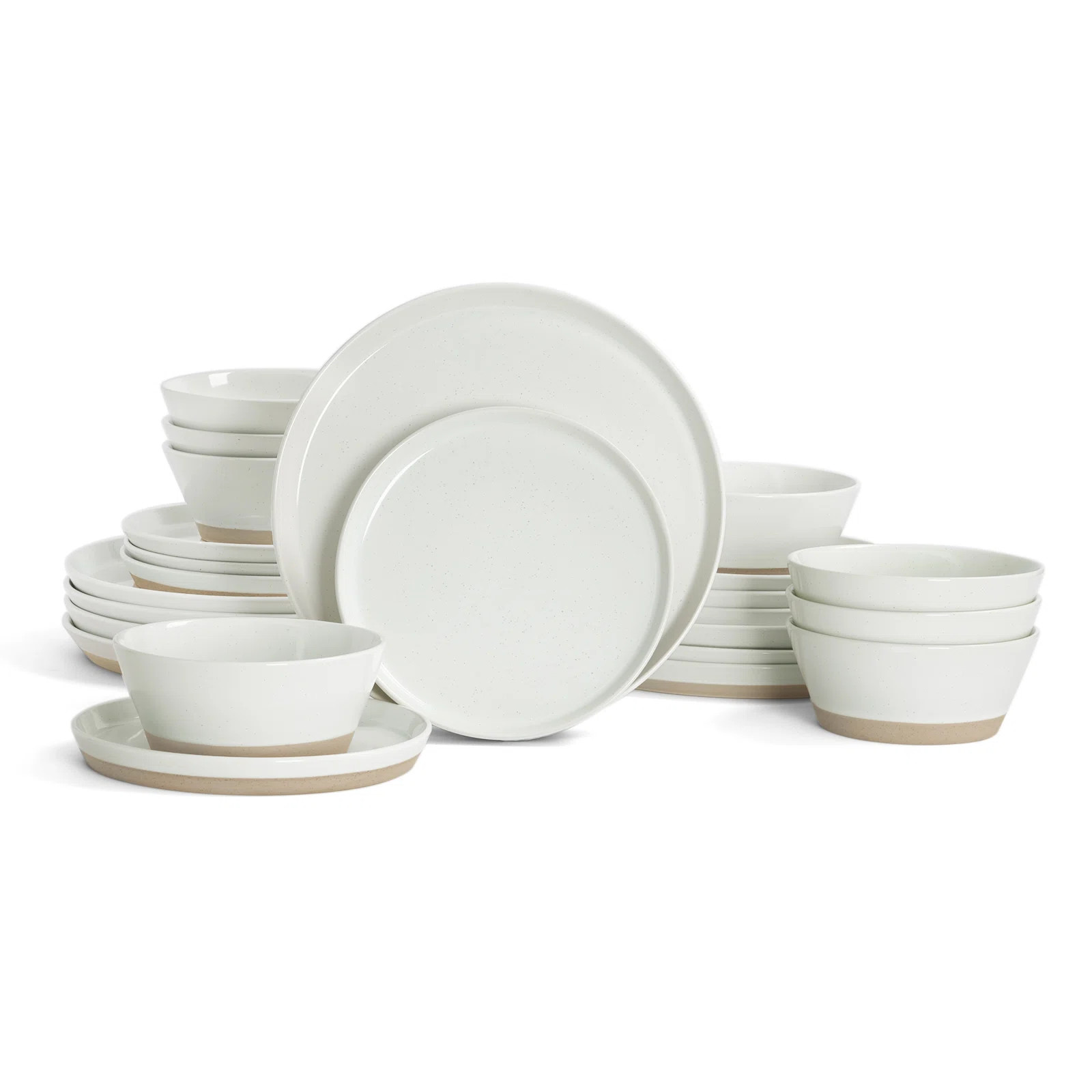 Famiware  Stoneware Dinnerware Set - Service for 8 & Reviews | Wayfair | Wayfair North America