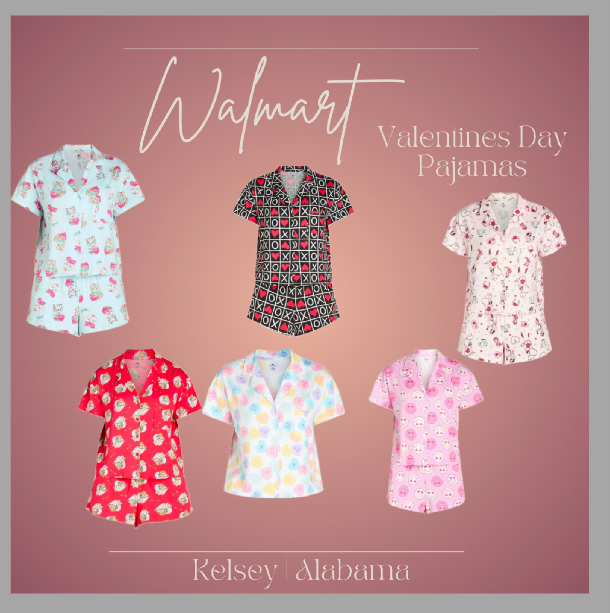 So many cute Valentine’s Day pajamas at Walmart! 

#LTKFindsUnder50 #LTKSeasonal