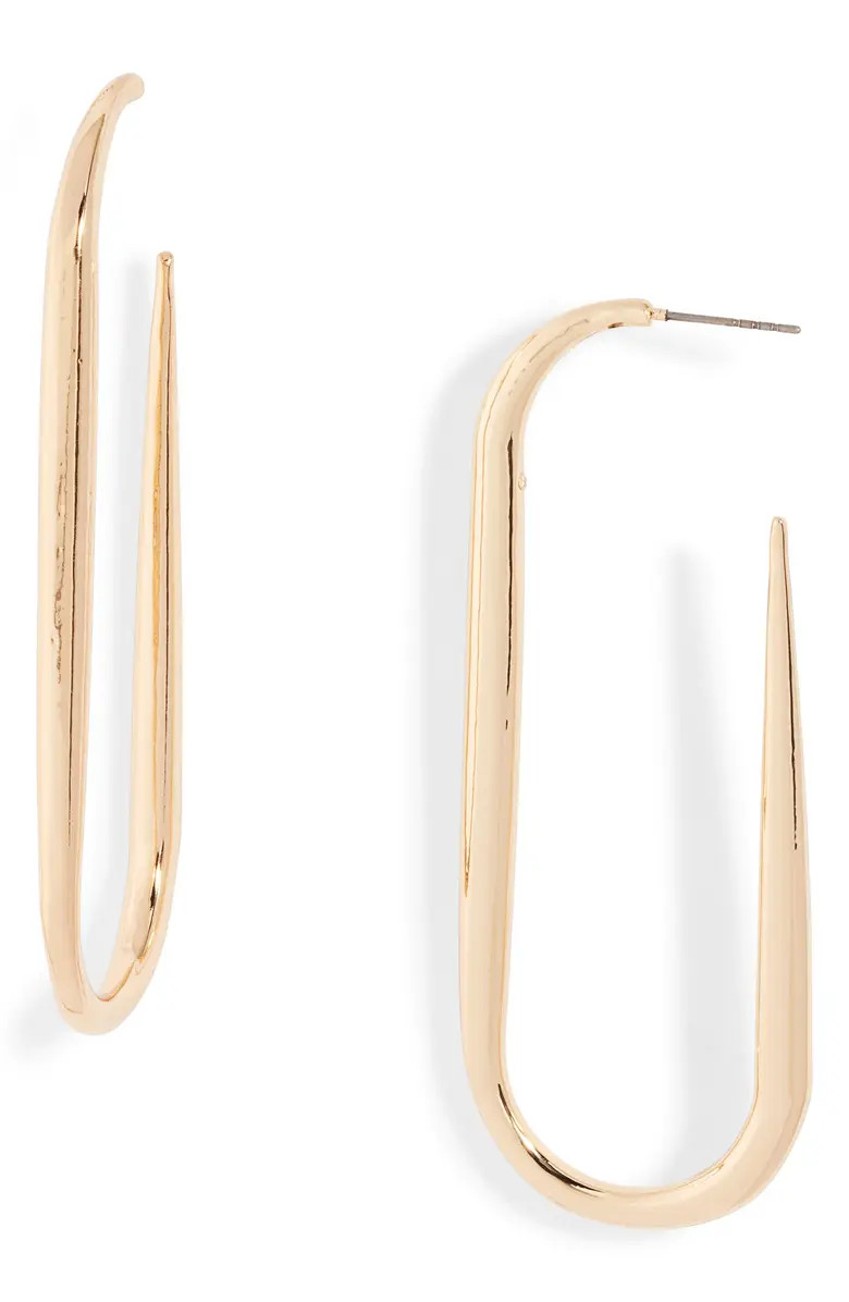 Bold Oval Hoop Earrings | Nordstrom