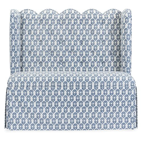 Regina Scallop Banquette | One Kings Lane
