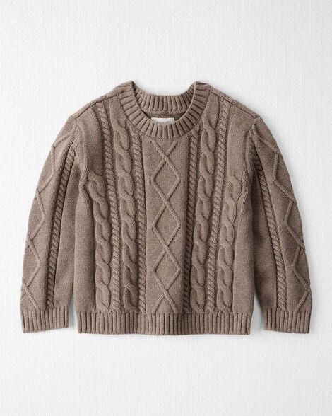 Toddler Organic Cotton Cable Knit Sweater | Carter's Inc