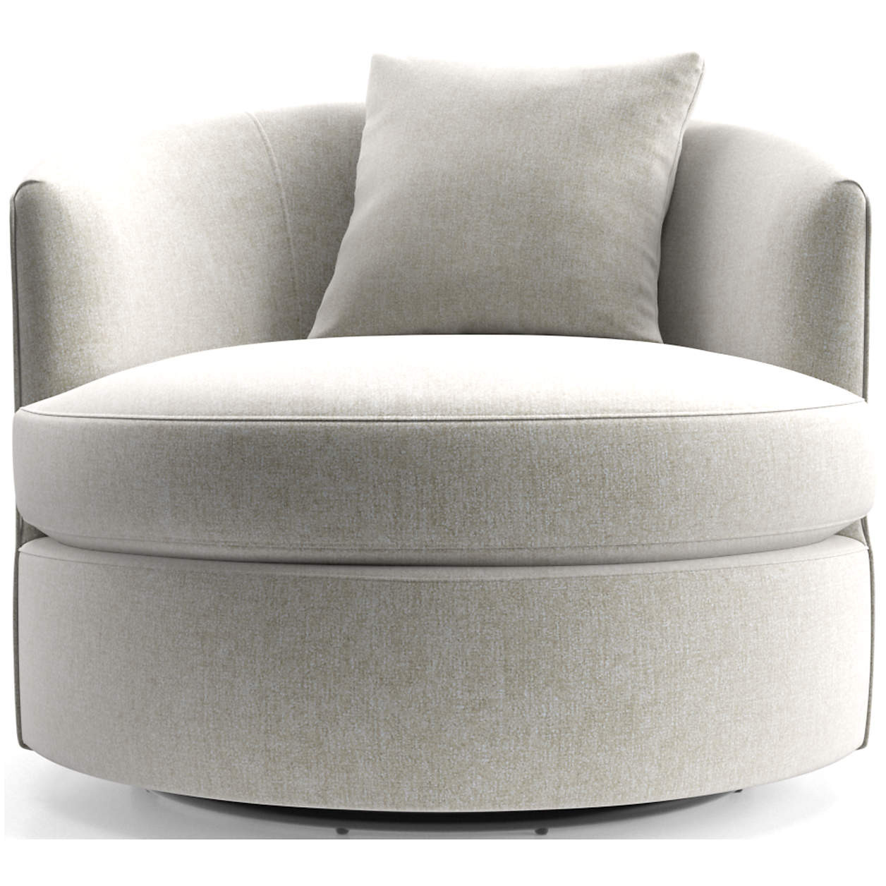 Tillie Swivel Chair + Reviews | Crate & Barrel | Crate & Barrel