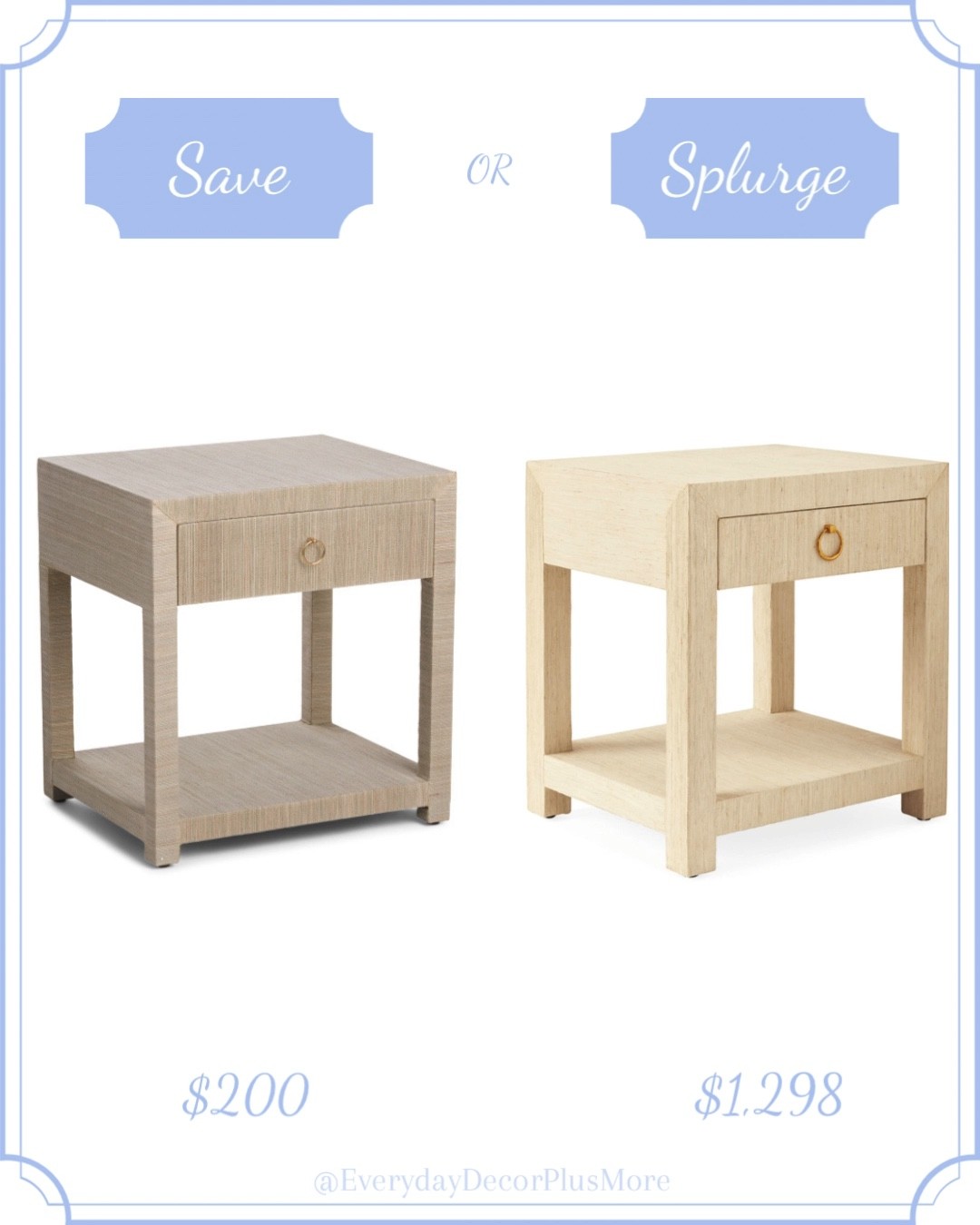 Grab this Serena & Lily nightstand look for less!!!! This always sells out so grab it while it’s in stock! Available in grey & beige 



#LTKhome #LTKstyletip