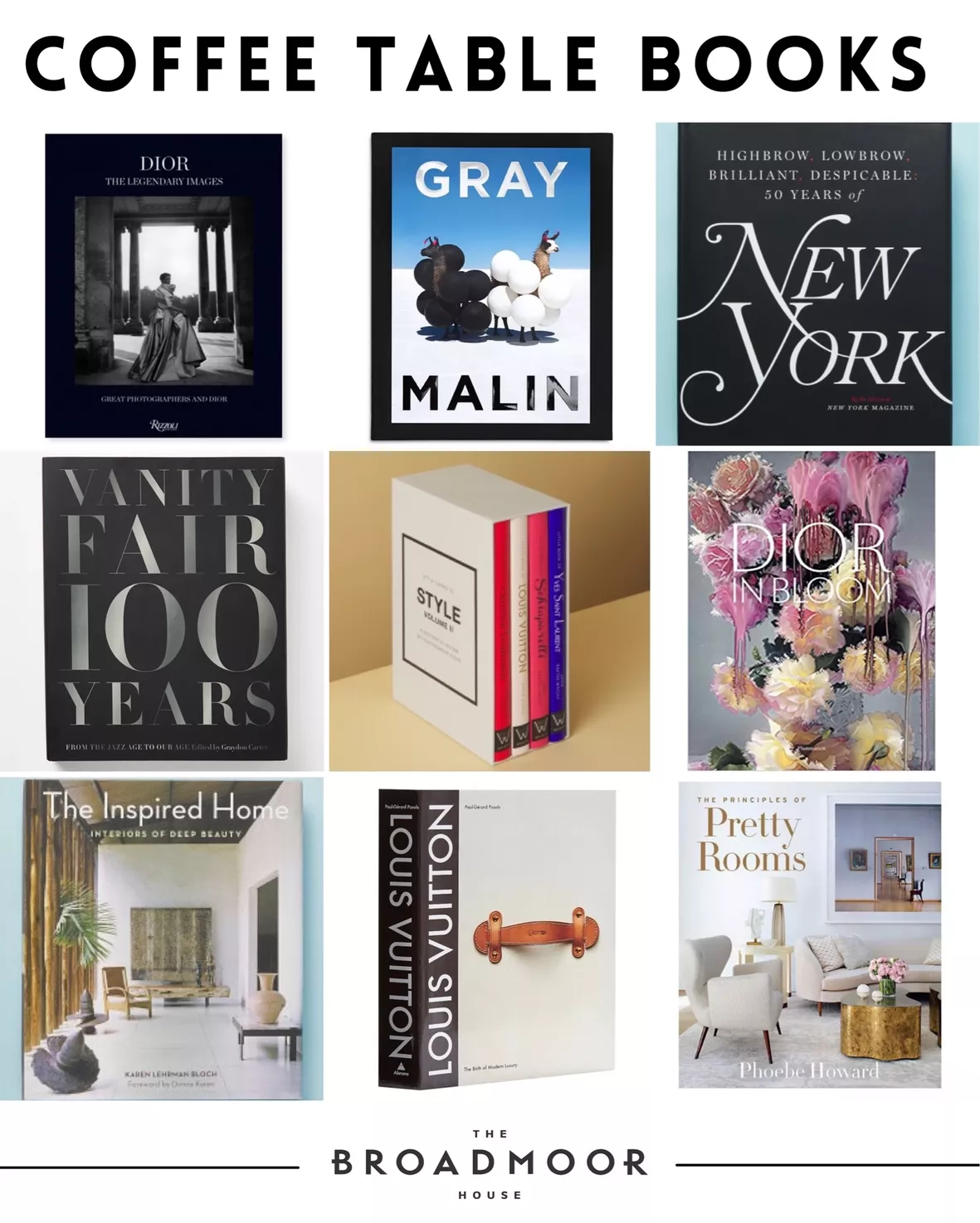 Our Favorite Coffee Table Books For Inspiration