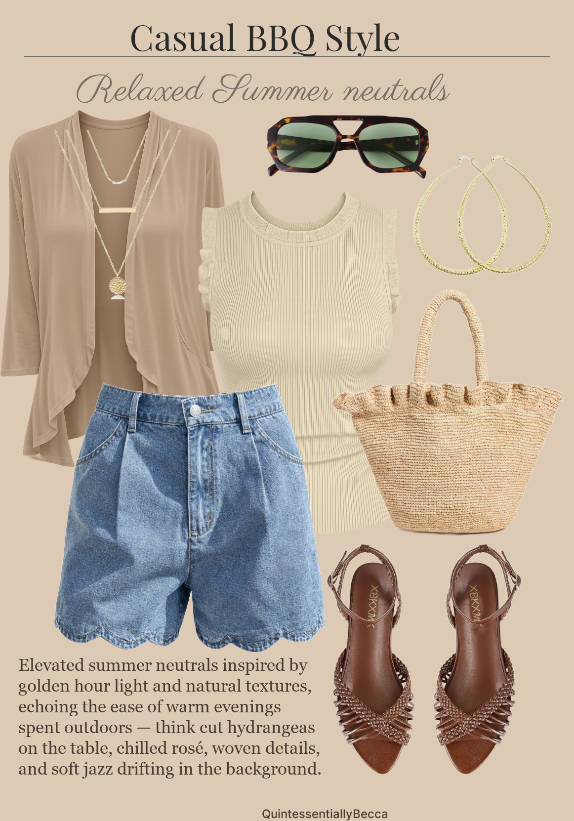 Understated summer neutrals for backyard BBQs and easy, effortless summer hosting favorites from the Amazon Prime Day Sale. 

 #LTKSeasonal #LTKSaleAlert