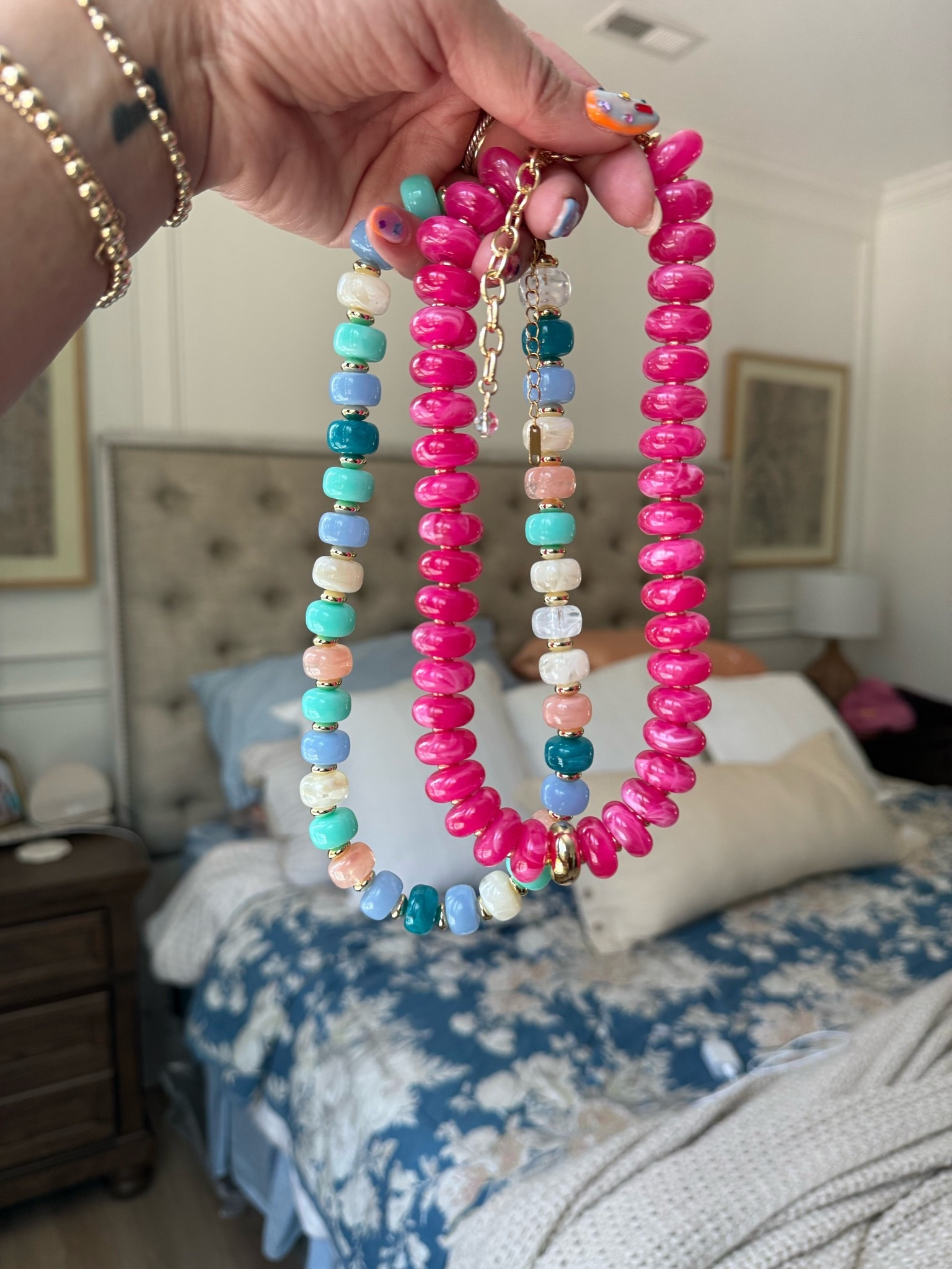 How cute are these beaded necklaces from Amazon? My boys got me for Mother’s Day both very affordable. Come in many colors.

#LTKootd #LTKmomlife #LTKgrwm