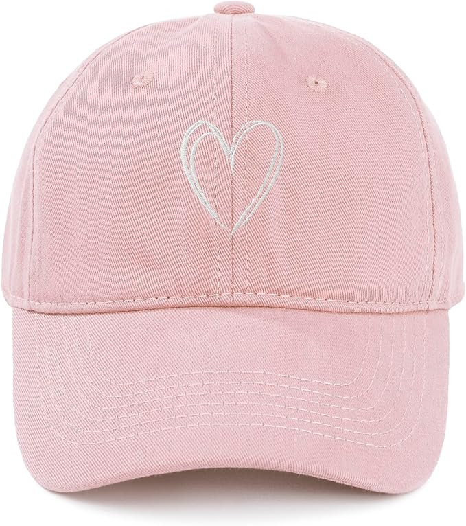 American Trends Womens Baseball Caps Cute Heart Dad Hat, Adjustable Cotton Unisex Cap for Workout... | Amazon (US)