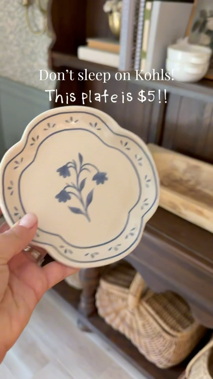 Kohls never lets me down! I can always find some cute fashion or home decor! 

Can’t believe these little plates are only $5. Perfect addition to my hutch! ❤️

#LTKHome #LTKSeasonal #LTKSaleAlert