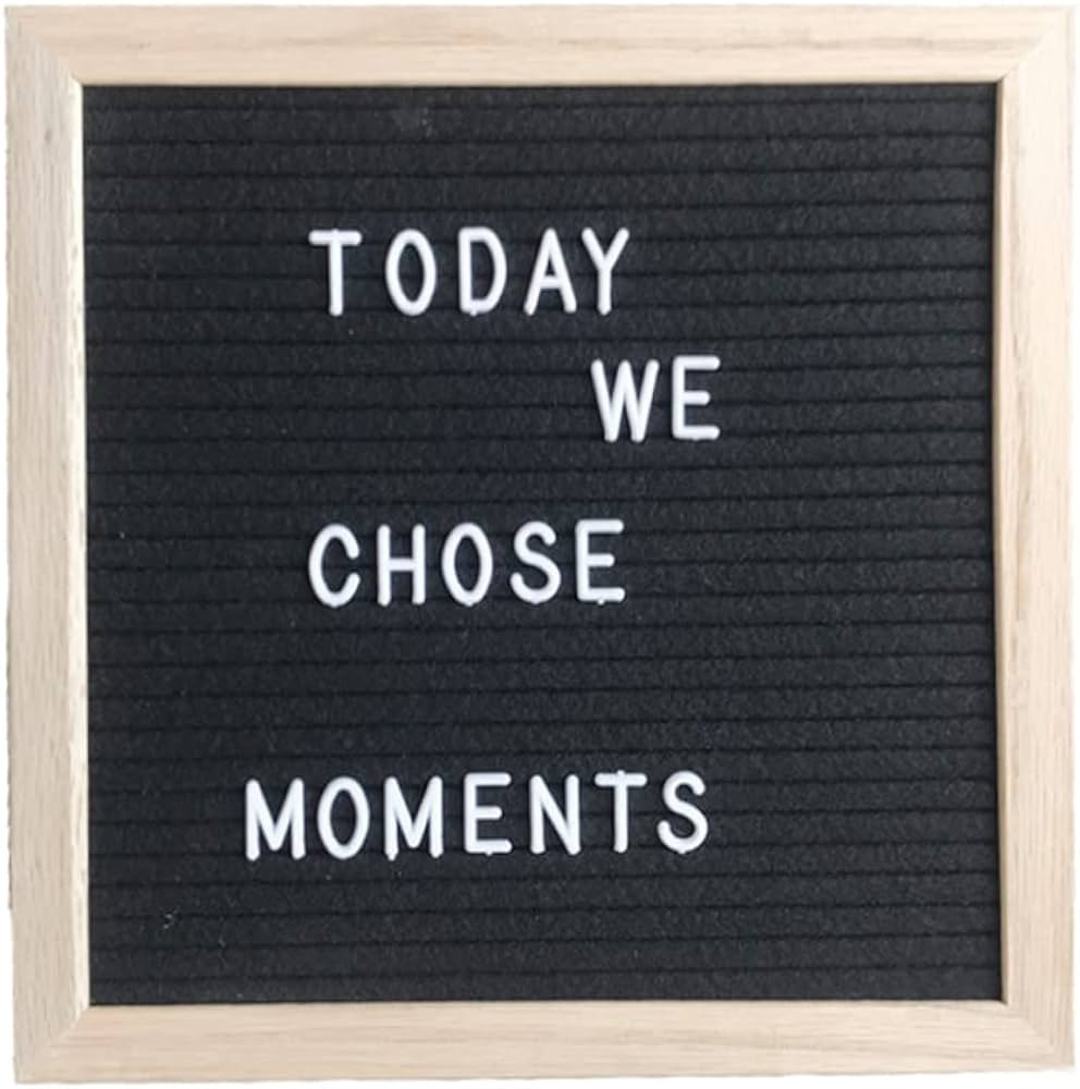 Felt Board Felt Letter Board, 10 x 10 inch Message Board Word Board Letter Board Sign Bulletin Bo... | Amazon (US)