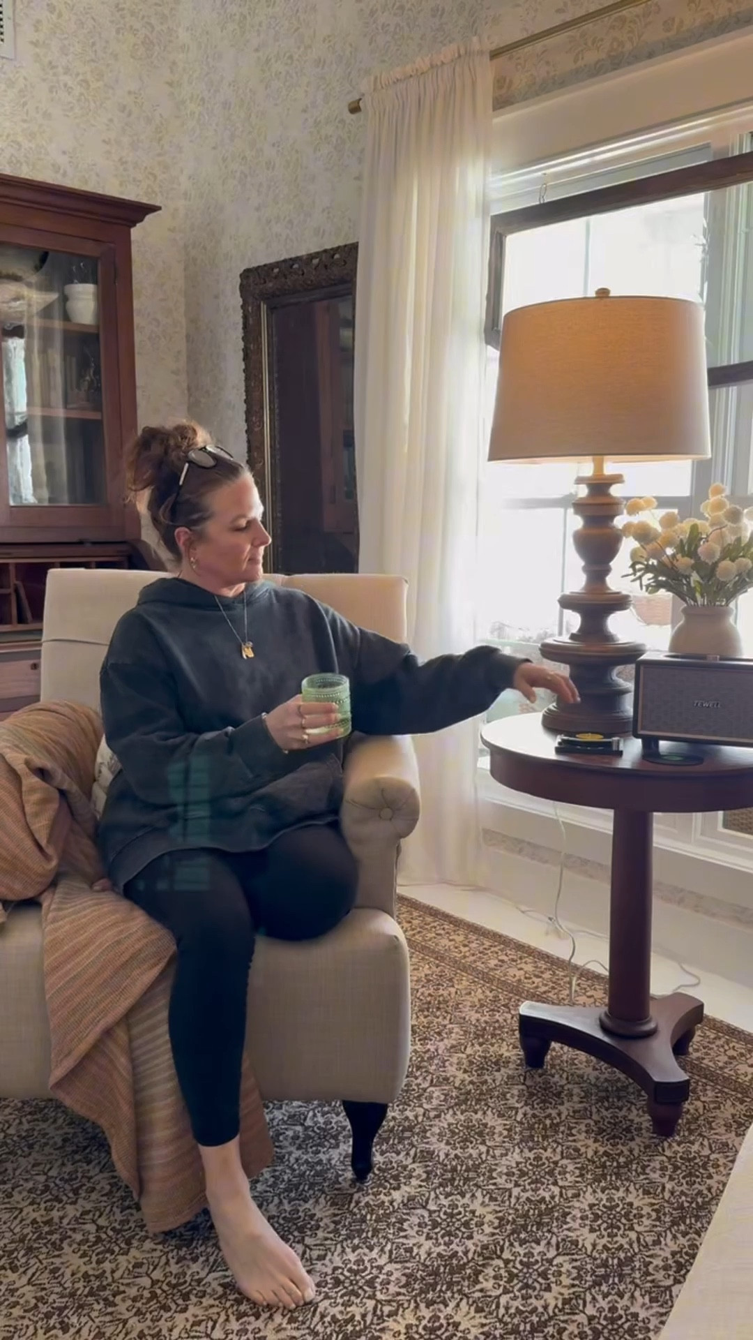 I listen to music all day long! It soothes my soul. I love that this vintage-style Bluetooth speaker blends beautifully with my neutral, vintage home decor. The sound is crisp with deep bass. I also couldn’t resist paring it with these vinyl record drink coasters. I love when things pair together to make a little collection. 

#LTKWatchNow #LTKHome