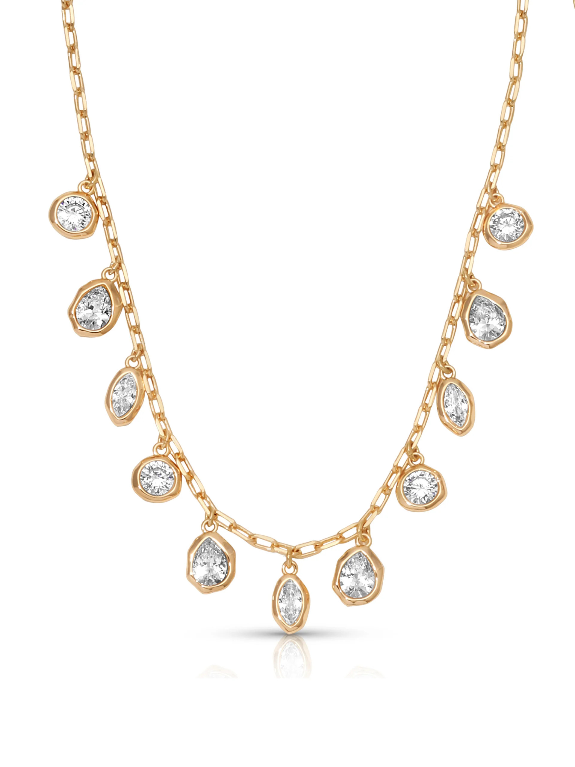 Liquid Crystal Charm Necklace | Ettika