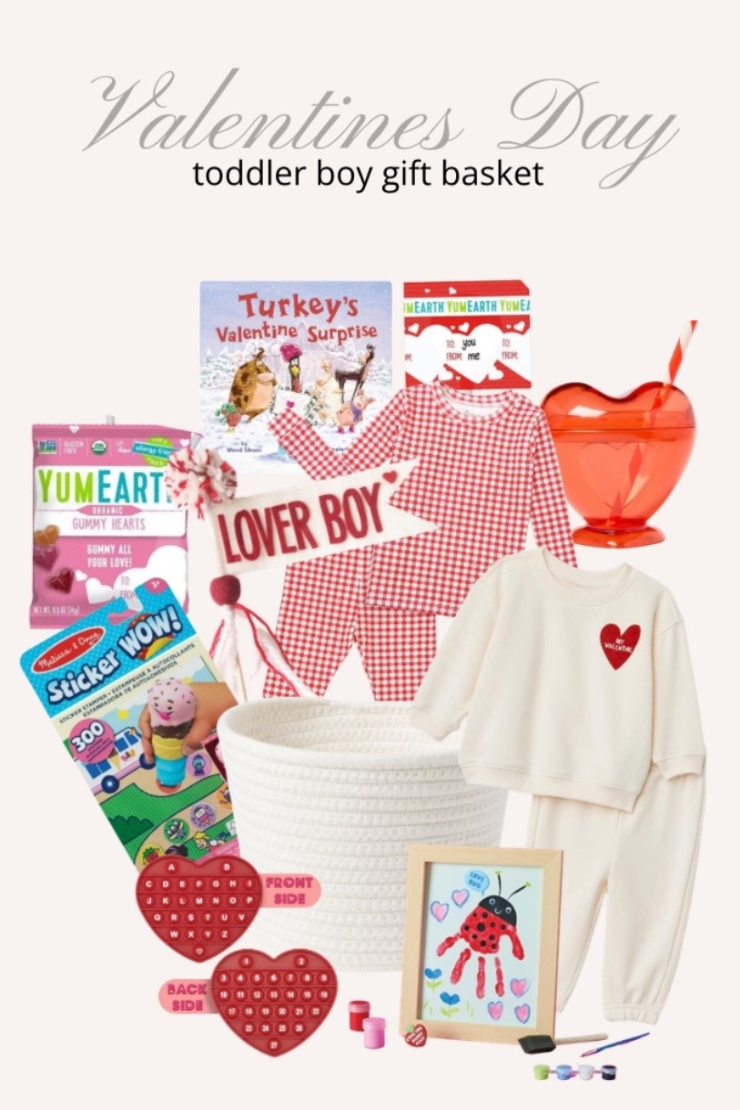 Valentine’s Day toddler boy gift basket ideas! ❤️ 

#toddlervalentinesbasket #valentinesbasket #valentinesgiftsfortoddlers #toddlerboy #toddlerboygiftbasket #giftbasket #giftbasketideas #toddlerfinds #targetfinds #targetkids #targetbasket #toddlers #toddlerboygifts #amazonfinds #walmartkids #walmartfinds #toddlerbooks #valentinesbooks #toddlercrafts #toddlervalentinepjs #valentinespajama #kidsvalentinespajamas #giftsforkids #affordablefinds #amazonvalentines  #toddlerboystyle 

#LTKKids #LTKFindsUnder50 #LTKSeasonal