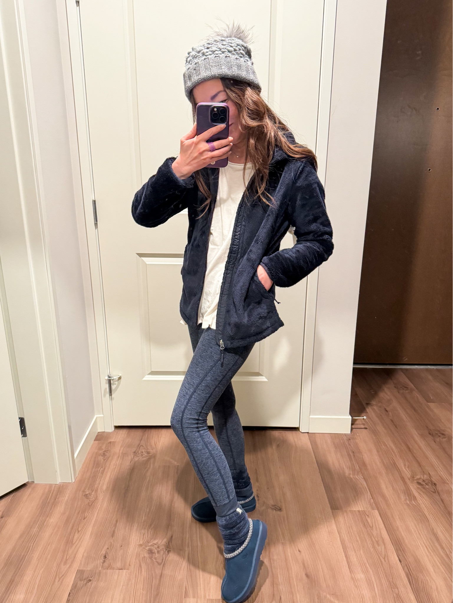 These leggings are buttery soft and the pet hair doesn’t cling to them! I do TTS XS. 

#LTKover40 #LTKstyletip #LTKfitness