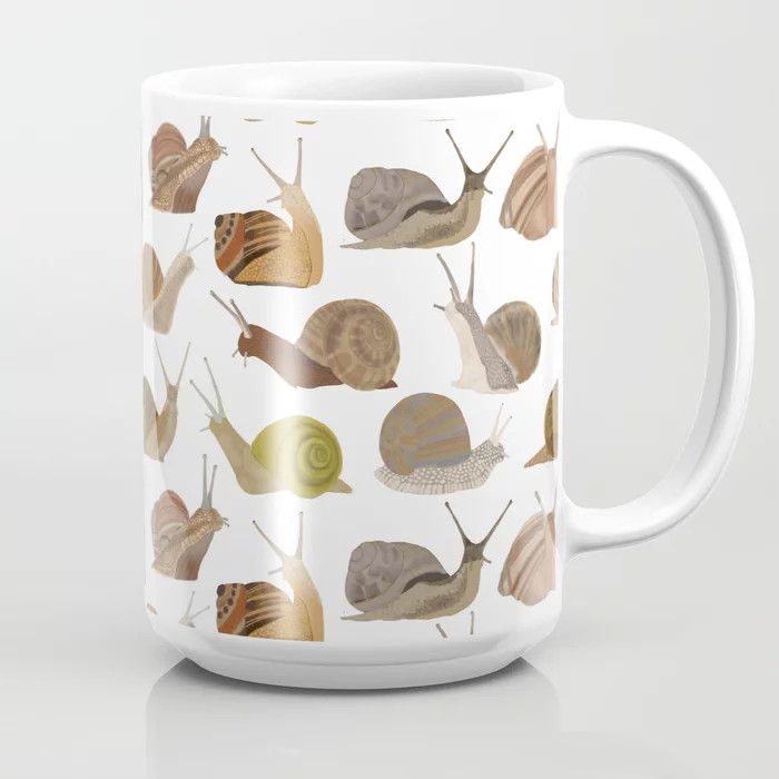 Snails Coffee Mug | Society6
