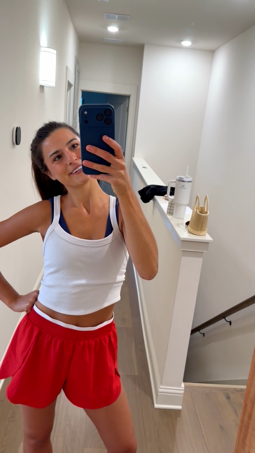 a little red white & blue workout outfit this am! shorts are from @Target last summer so linked some additional options 









Pickleball, tennis outfit, red, white, and blue, Fourth of July, Labor Day, Memorial Day, running shorts, Nike sneakers, activewear, Hoka sneakers, walking outfit, running, golf, Amazon fashion, Amazon tank, white tank, crew socks. activewear, walk outfit, travel outfit, watch tab, dallas, fort worth, layered bra, workout socks, running
shoes, workout set, matching set, fall, newport beach , walking outfit, pickleball, tennis

#LTKShoeCrush #LTKStyleTip #targetstyle


#LTKfitnessgoals #LTKActive #LTKTravel