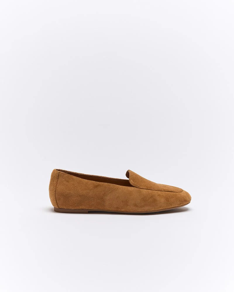 Drew Leather Loafer - Tan Suede | Walnut Melbourne (AU)