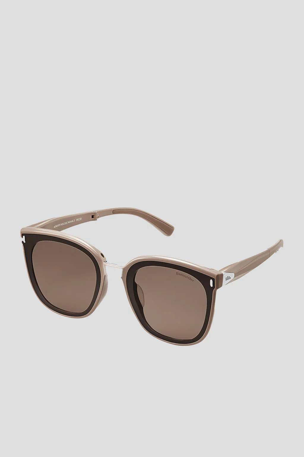 Oversized Square-Round Frame Sunglasses UV 400 FD020/FD421 | Beneunder US