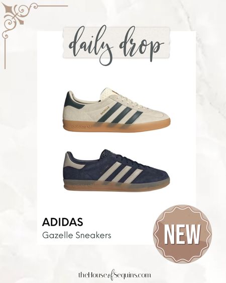 NEW! Adidas gazelle sneakers