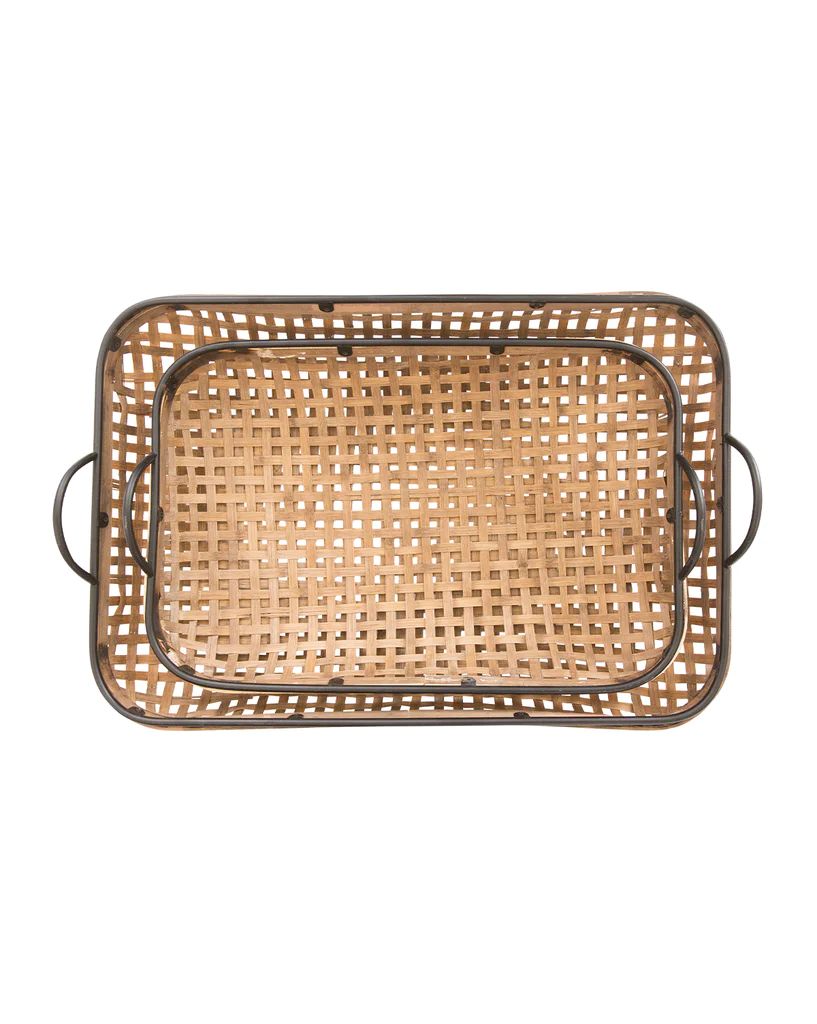 Rosemere Woven Trays | McGee & Co.