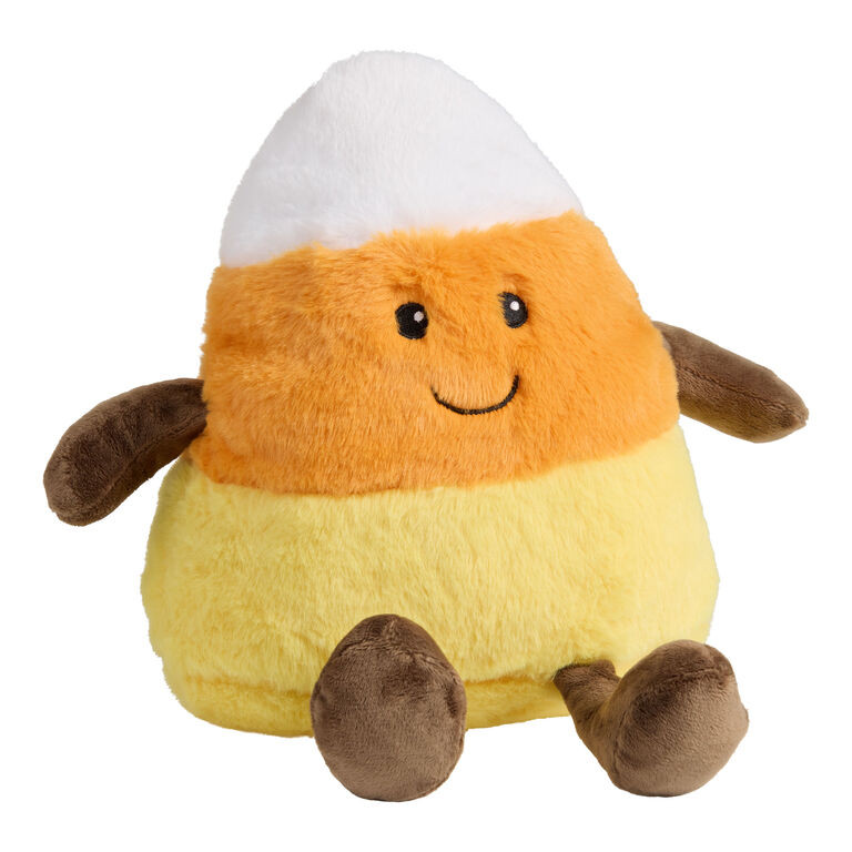 Warmies Candy Corn Plush Weighted Heatable Stuffed Animal | World Market