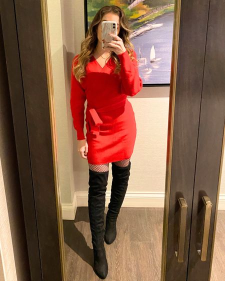 A gorgeous and comfortable red dress for Valentine's Day or a cozy, elegant evening out.

Amazon finds
Amazon fashion 
Amazon dresses
Red dress
Valentine’s Day outfit 

#LTKMostLoved #LTKSeasonal #LTKstyletip