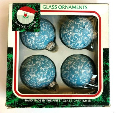 Details about   Vintage Lot 4 Christmas Ornaments West Germany 1950s 1960s Kurt Adler MCM Glass | eBay US