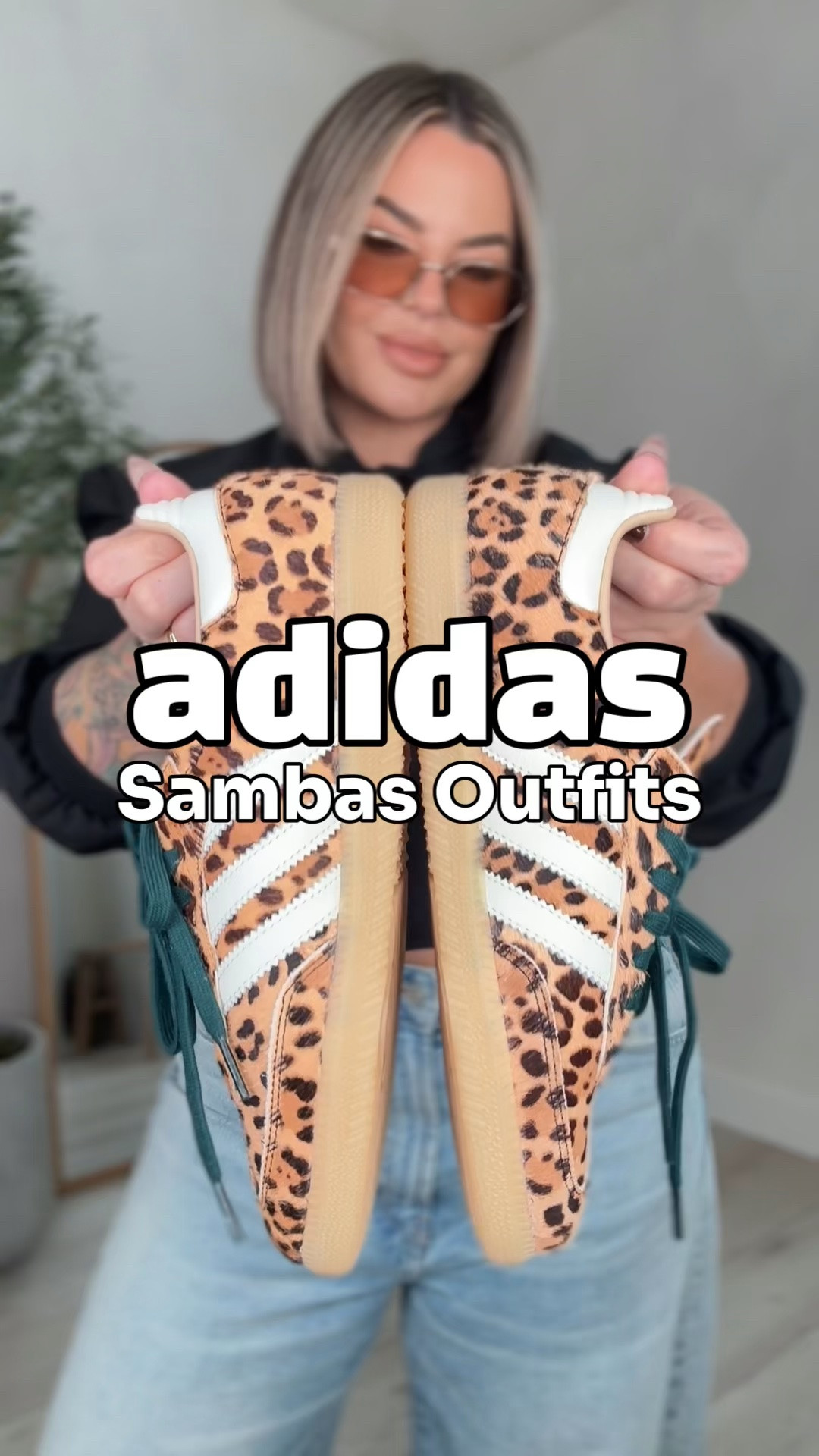 Five @adidas samba outfit ideas for fall. #createdwithadidas #adidaspartner 


 🗣️Any items that are not adidas will be linked on their own dedicated LTK posts so check my main page for those looks. 

Polka dot jacket XL ( size up it runs small ) 
Black adidas pants L 
Grey adidas cardigan L - also linked the matching pants I have in xl 
Burgundy jacket M 
Burgundy pants are sold out in most sizes in adidas but I linked for you on a separate post from another retailer. 

Sneakers fit TTS

#LTKootd #LTKMidsize