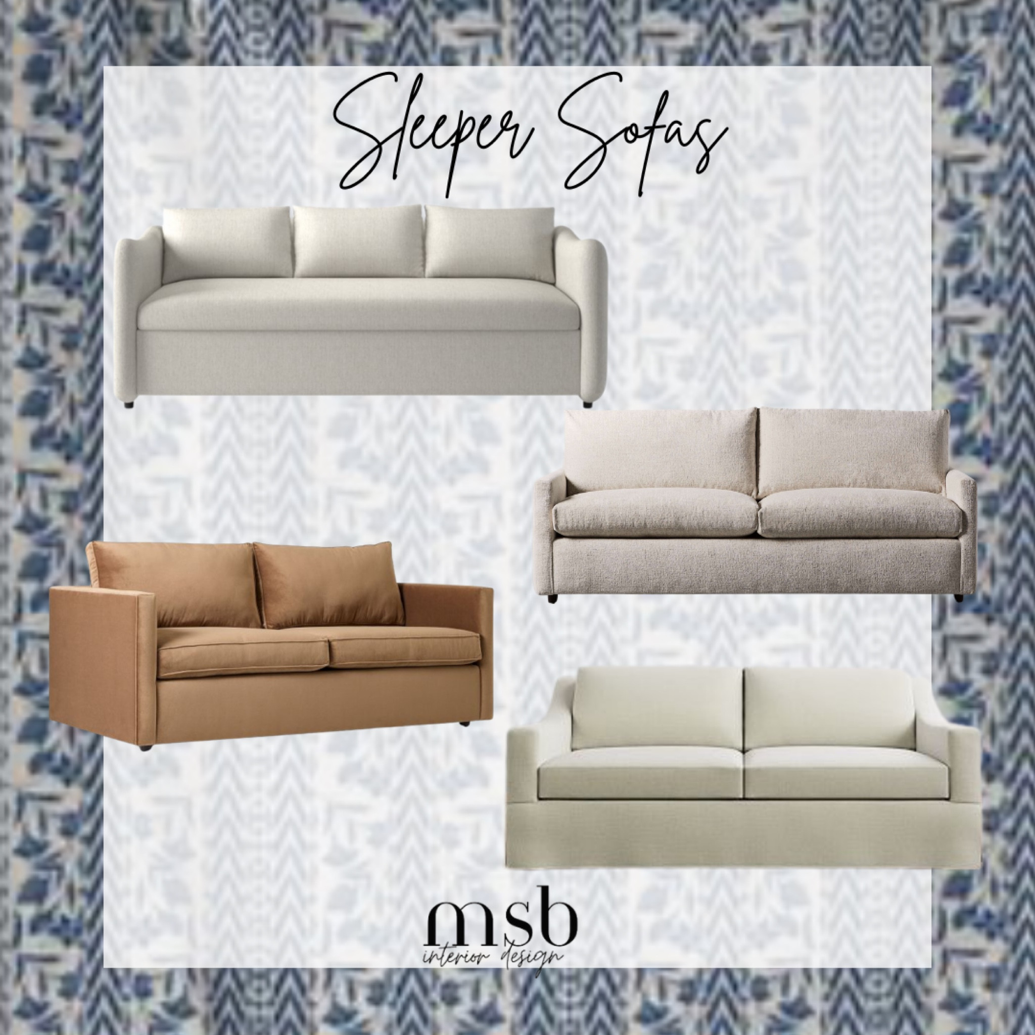 Designer approved sleeper sofas 

#LTKStyleTip #LTKFamily #LTKHome