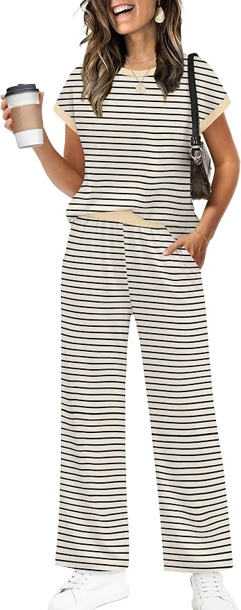 WIHOLL Two Piece Sets for Women Summer Spring Outfits Travel Cruise Resort Wear 2026 Beach Vacati... | Amazon (US)