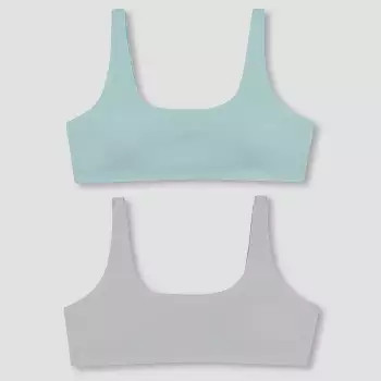 Women's Everyday Soft Light Support Silicone Bonded Sports Bra - All In Motion™ Black S | Target