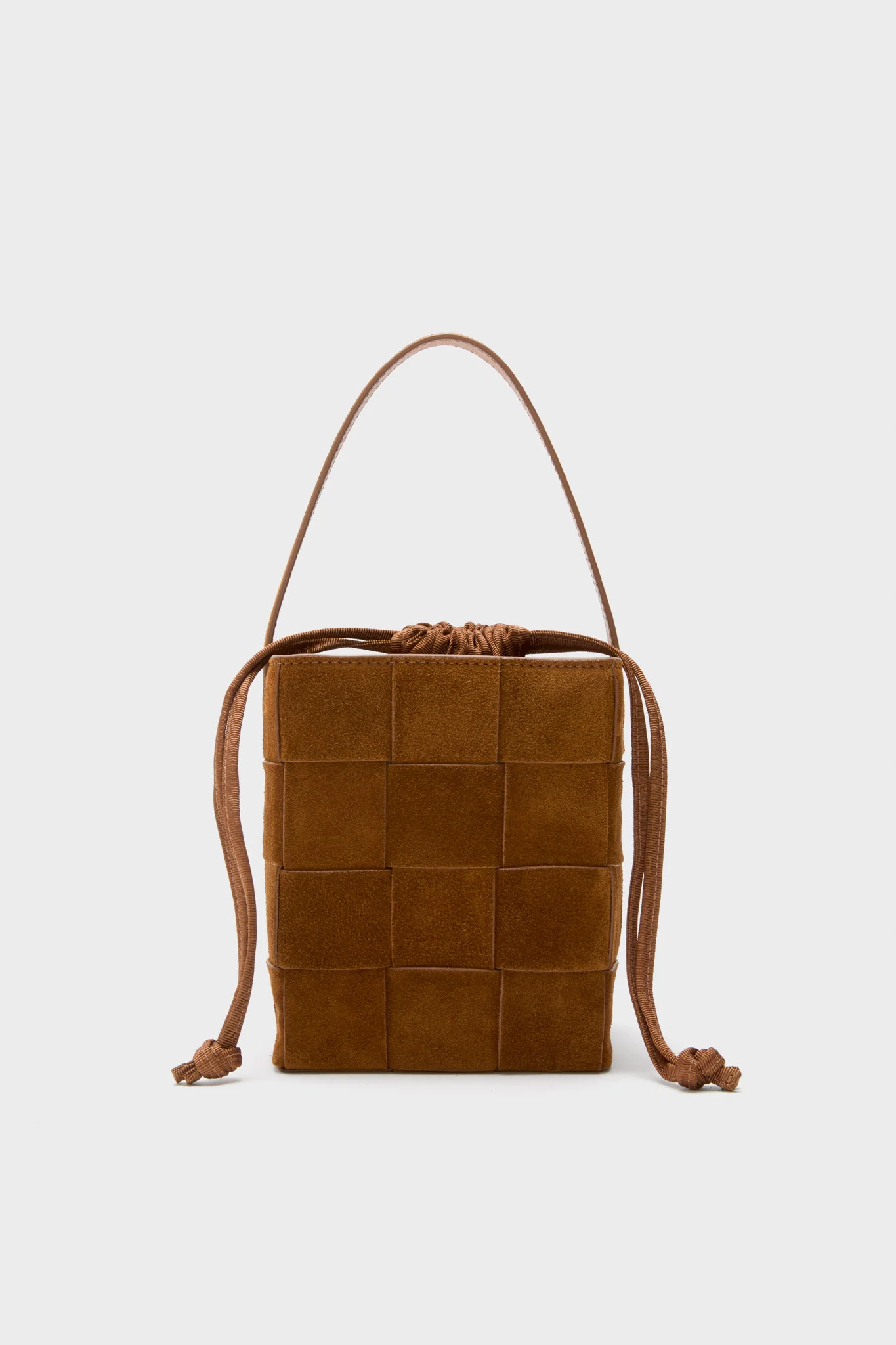Cacao Laith Woven Top Handle Bag | Tuckernuck (US)