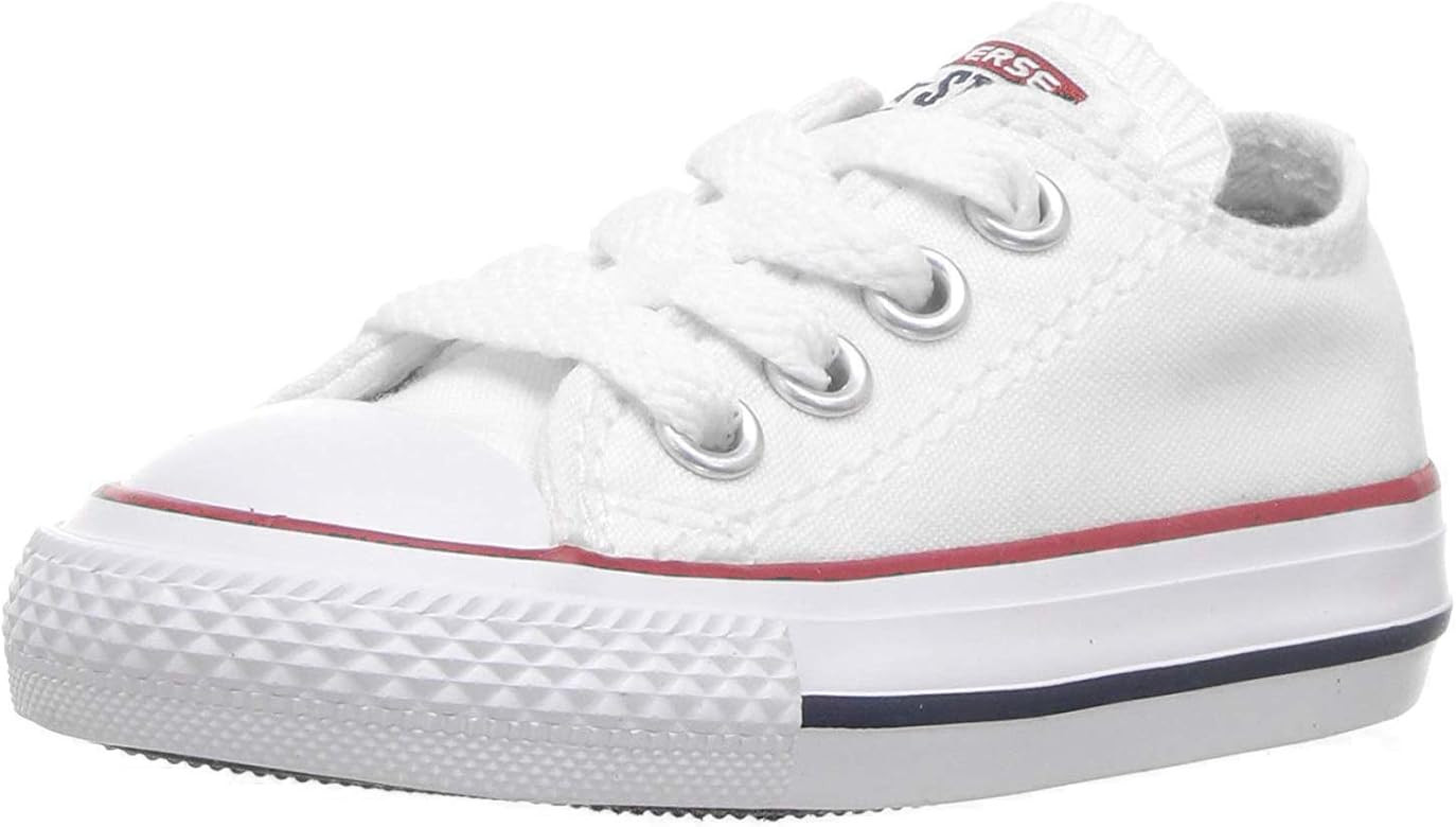 Converse Chuck Taylor All Star OX Toddler Shoes Optical White 7j256 | Amazon (US)