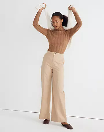 Seamed Wide-Leg Pants | Madewell