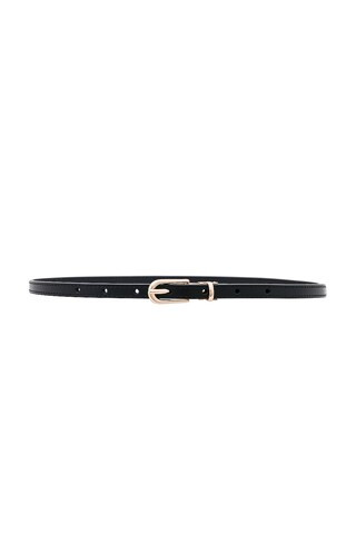 SHASHI Skinny Square Belt in Black from Revolve.com | Revolve Clothing (Global)