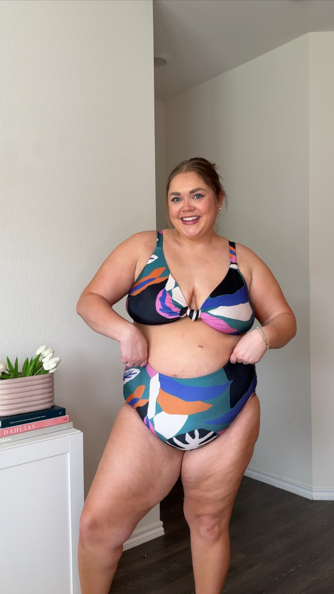 Plus size bikini wearing 2x in both 

#LTKSwim #LTKPlusSize