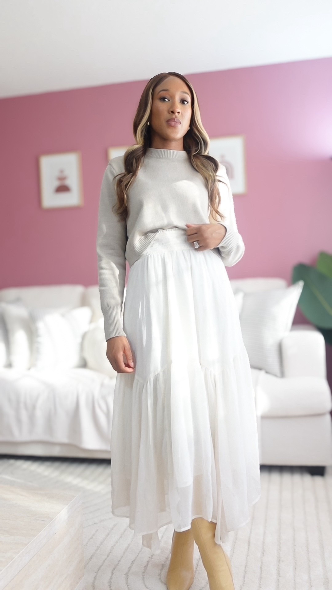I love absolutely everything about this…I felt so pretty and feminine in this look 🤗🤗 Maxi Skirt is from American Eagle (I actually got it from my daughter lol…it’s a little long for her) | Cropped Sweater from Zara | Boots from Steve Madden ✨

#LTKSaleAlert #LTKGiftGuide #LTKootd