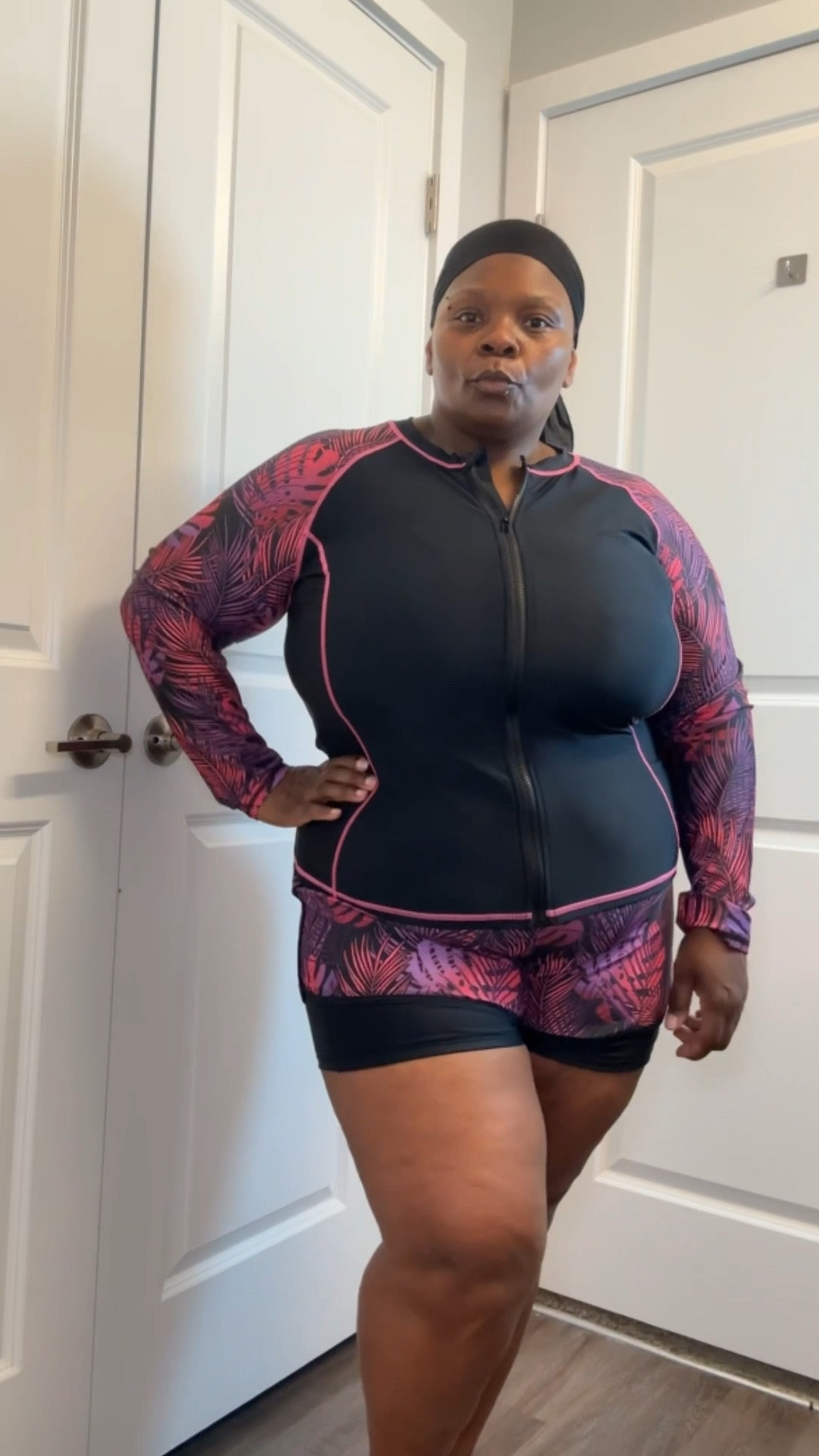 Such a cute plus size 3 piece swimsuit. Comfortable and feels amazing in. you can also use this jacket to go to the gym. #swimsuit #travel #bathingsuits #plussizeswimwear #beachwear #springessentials #summerready #beachready

#LTKOver40 #LTKSeasonal #LTKTravel