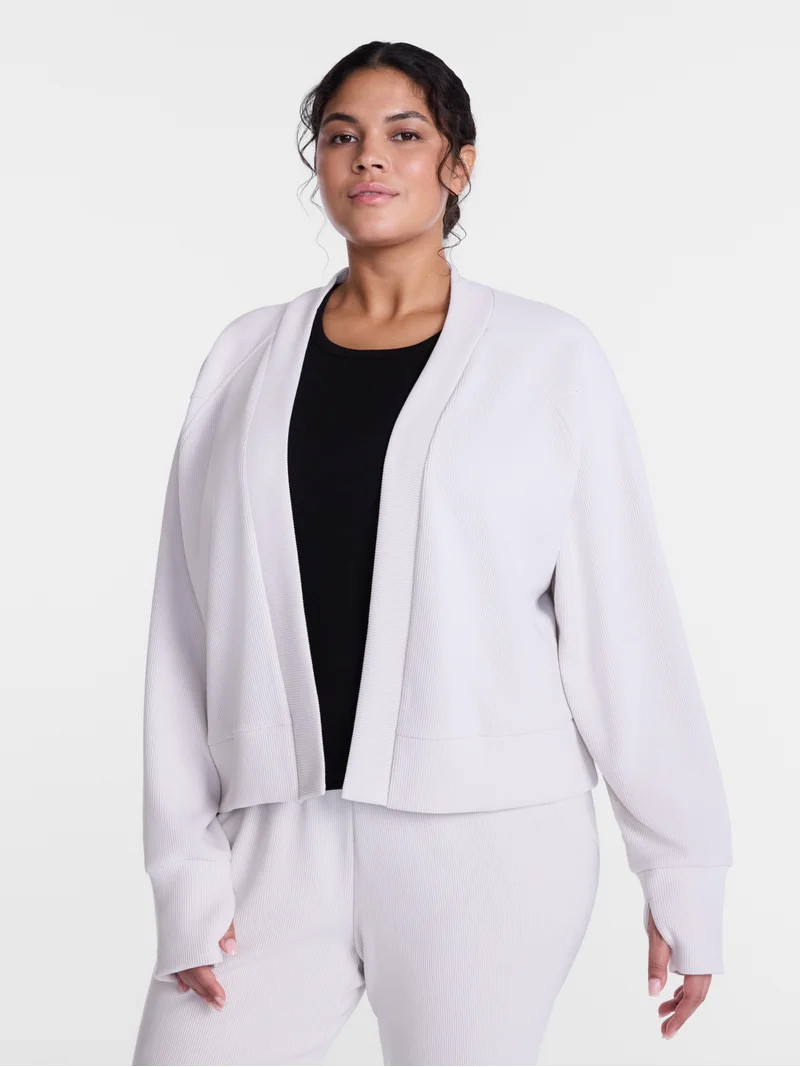 Avia Women's and Women's Plus Ottoman Shrug, Sizes XS-4X | Walmart (US)