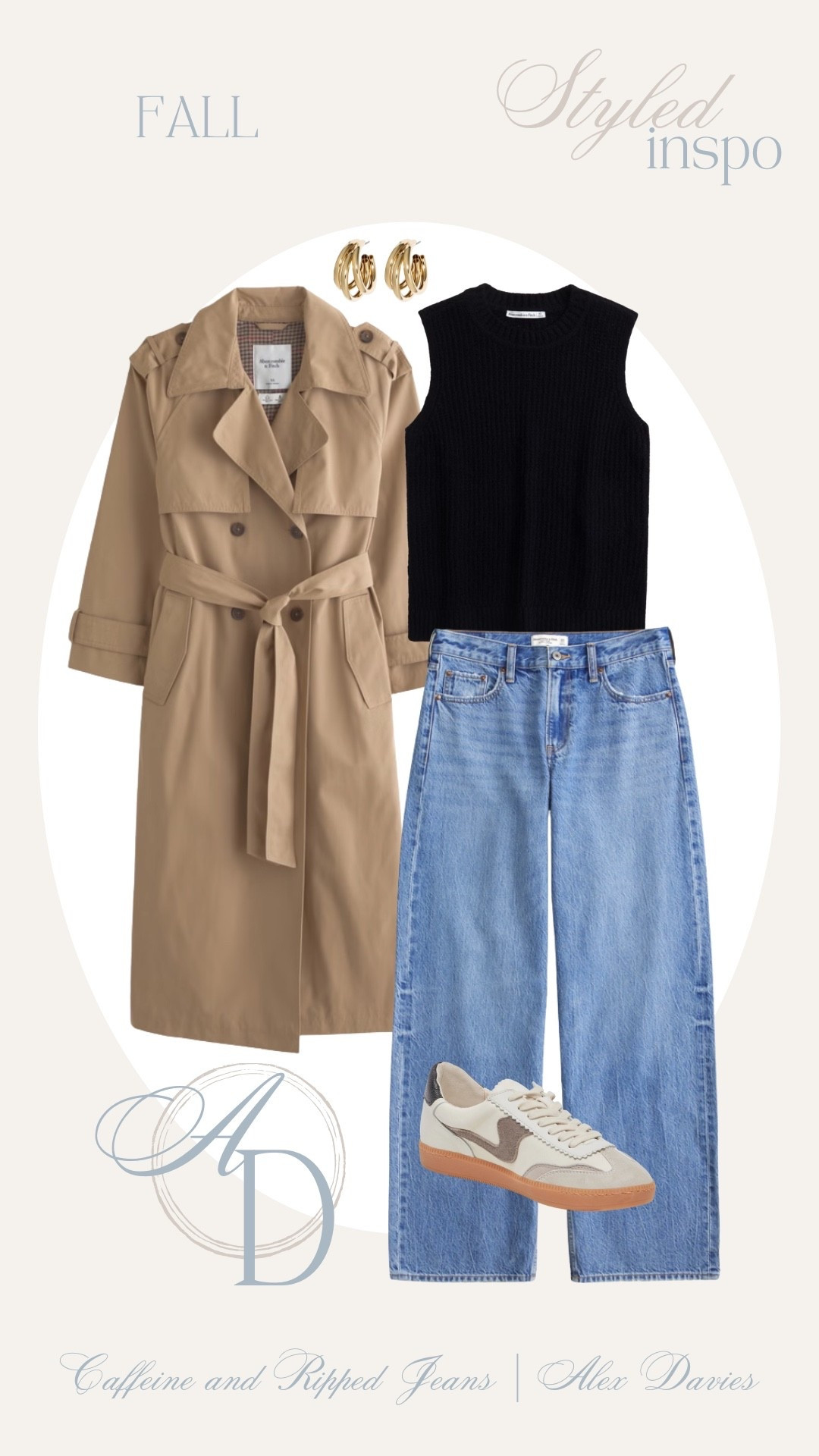 // trench coat // fall shell // straight leg denim // sneakers // 

#LTKStyleTip #LTKSeasonal #LTKTravel