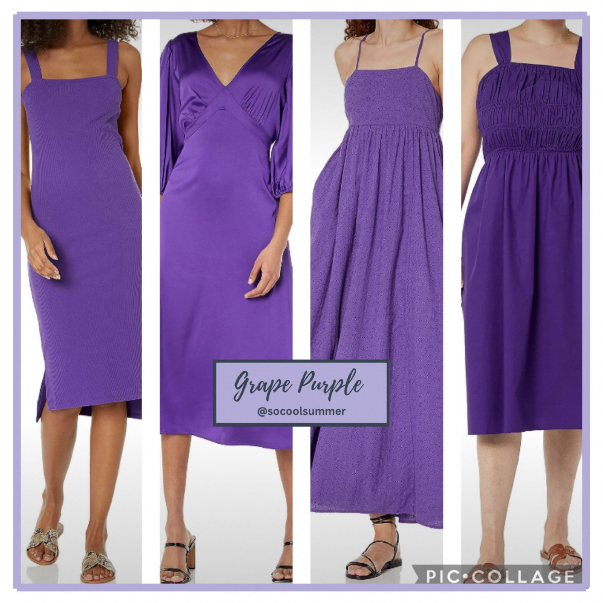 Grape purple dresses on Amazon!

Hat tip to our Cool Summer Facebook group where one of these was shared and I can’t stop thinking about it!

#LTKSeasonal #LTKunder50 #LTKsalealert