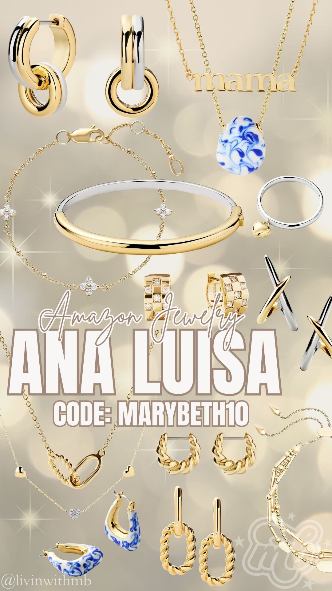 All Ana Luisa pieces are 14k gold plated, water & tarnish resistant, and hypoallergenic! SUCH a great Mother’s Day gift!

Use code: MARYBETH10 to save 10% 🙌🏼

#analuisapartner

#LTKootd #LTKSaleAlert #LTKMothersDay