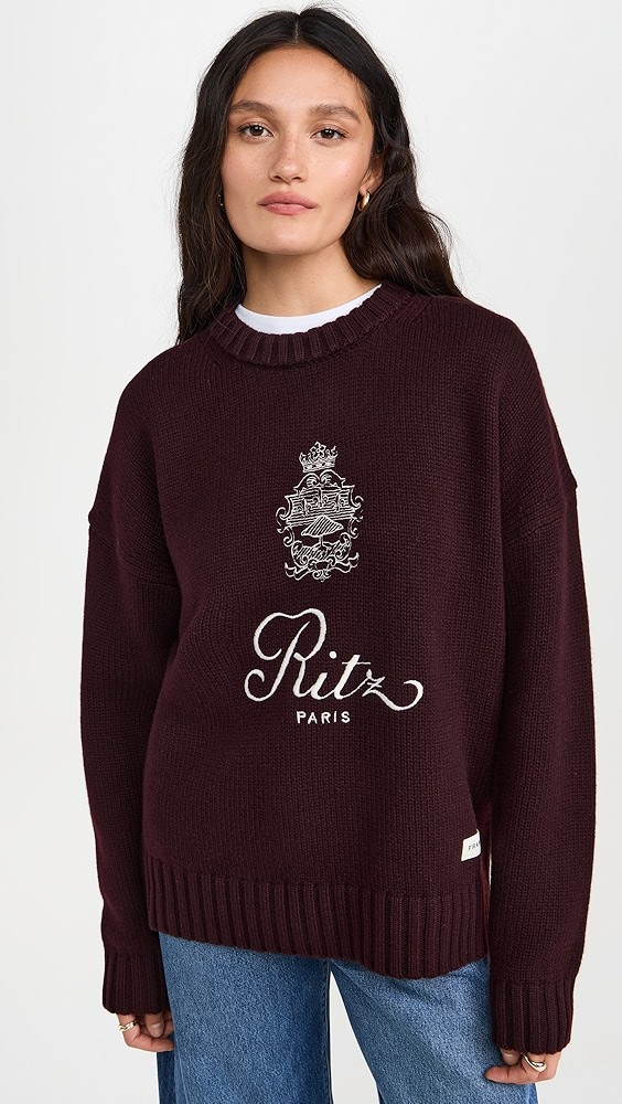 FRAME Ritz Paris Unisex Cashmere Sweater | Shopbop | Shopbop
