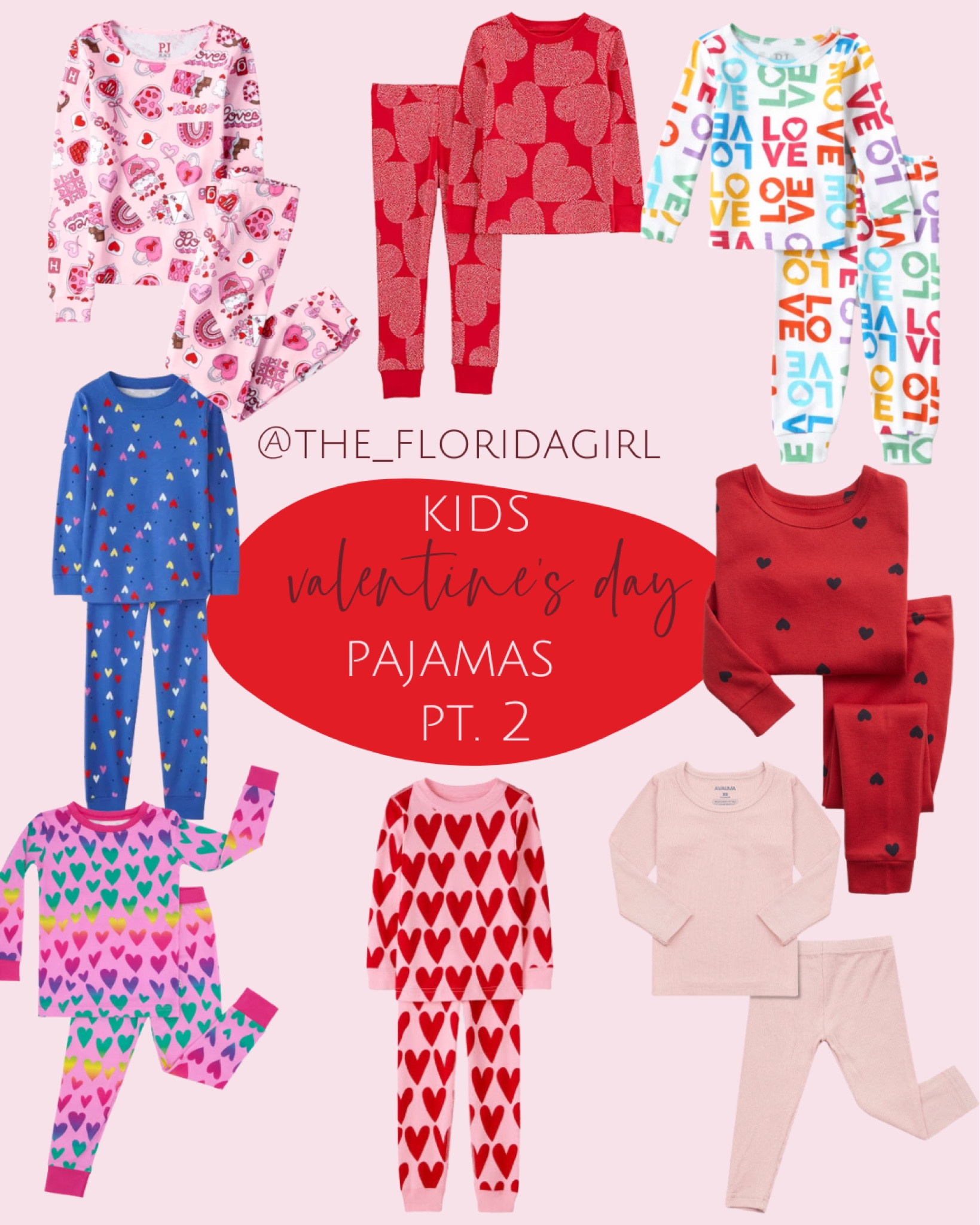 Kids Valentine’s Day pajamas #kidspjs #kidpajamas #pajamas #pjs #comfypjs #amazonfinds #targetfinds #valentinesday #loveday #holidaypjs

#LTKkids #LTKFind #LTKSeasonal