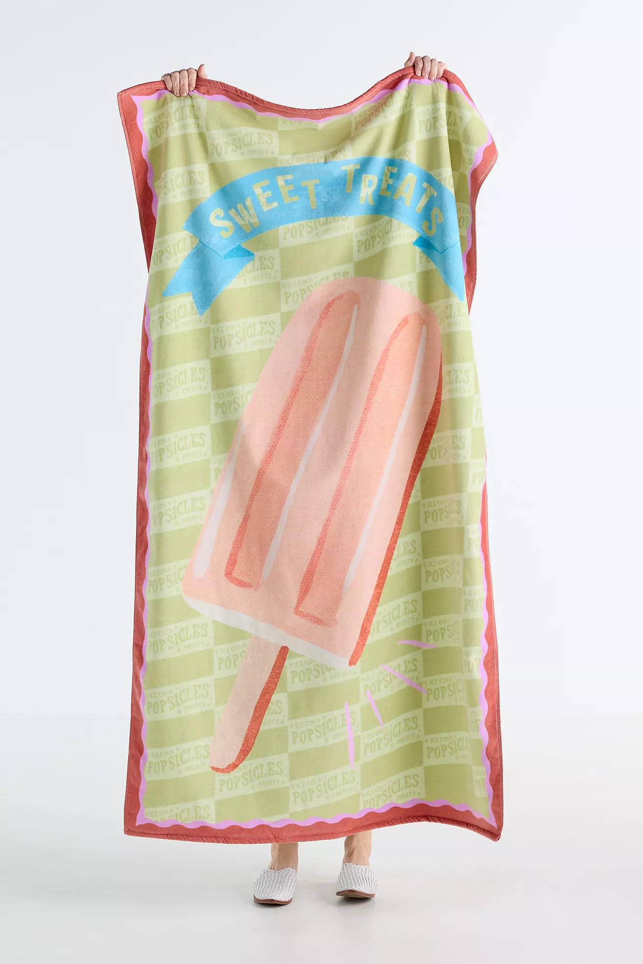 Cotton Printed Beach Towel | Anthropologie (US)
