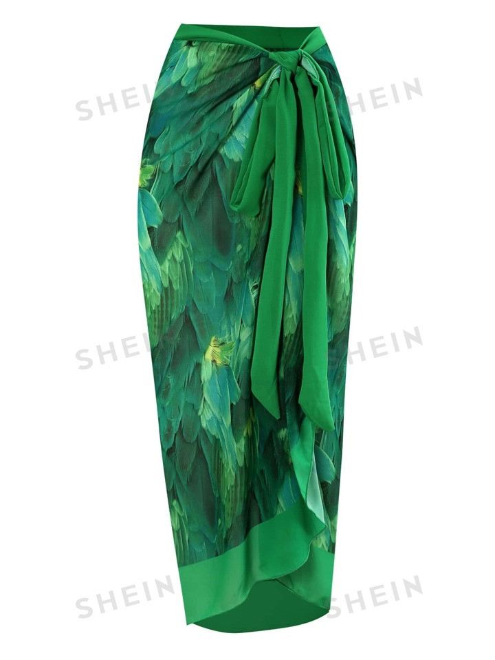New sexy slimming chiffon beach skirt | SHEIN