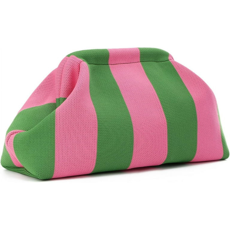 Summer Beach Clutch Purses for Women Woven Crochet Handbags Dumpling Clutch Ruched Cloud Purse Ca... | Walmart (US)